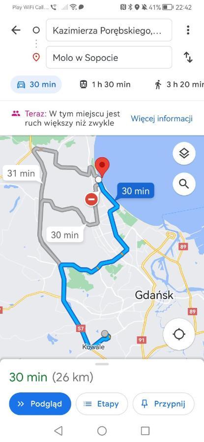 Przytulna Kawalerka Z Ogrodem Leilighet Gdańsk Eksteriør bilde